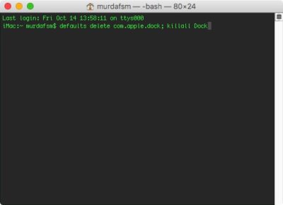 HOW TO: Reset Your Mac Dock to Factory Settings