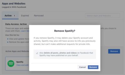 how to delete spotify account made with facebook how to delete spotify account made with facebook