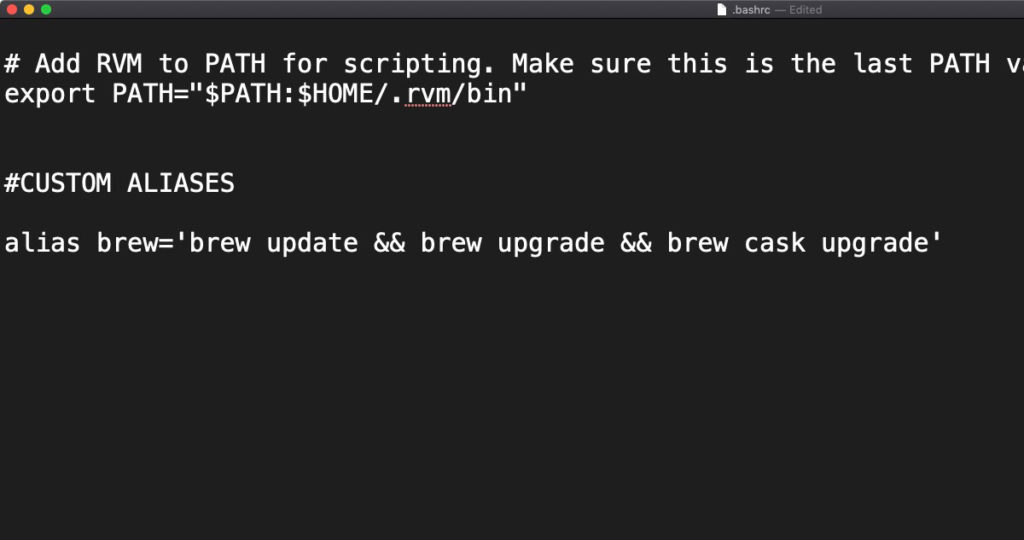 HOW TO Create TimeSaving Aliases
