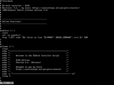 HOW TO: Easily Install Arch Linux Using EZarch Install Script