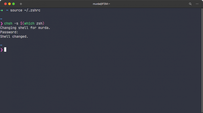 Zsh + Oh My Zsh on Linux and macOS